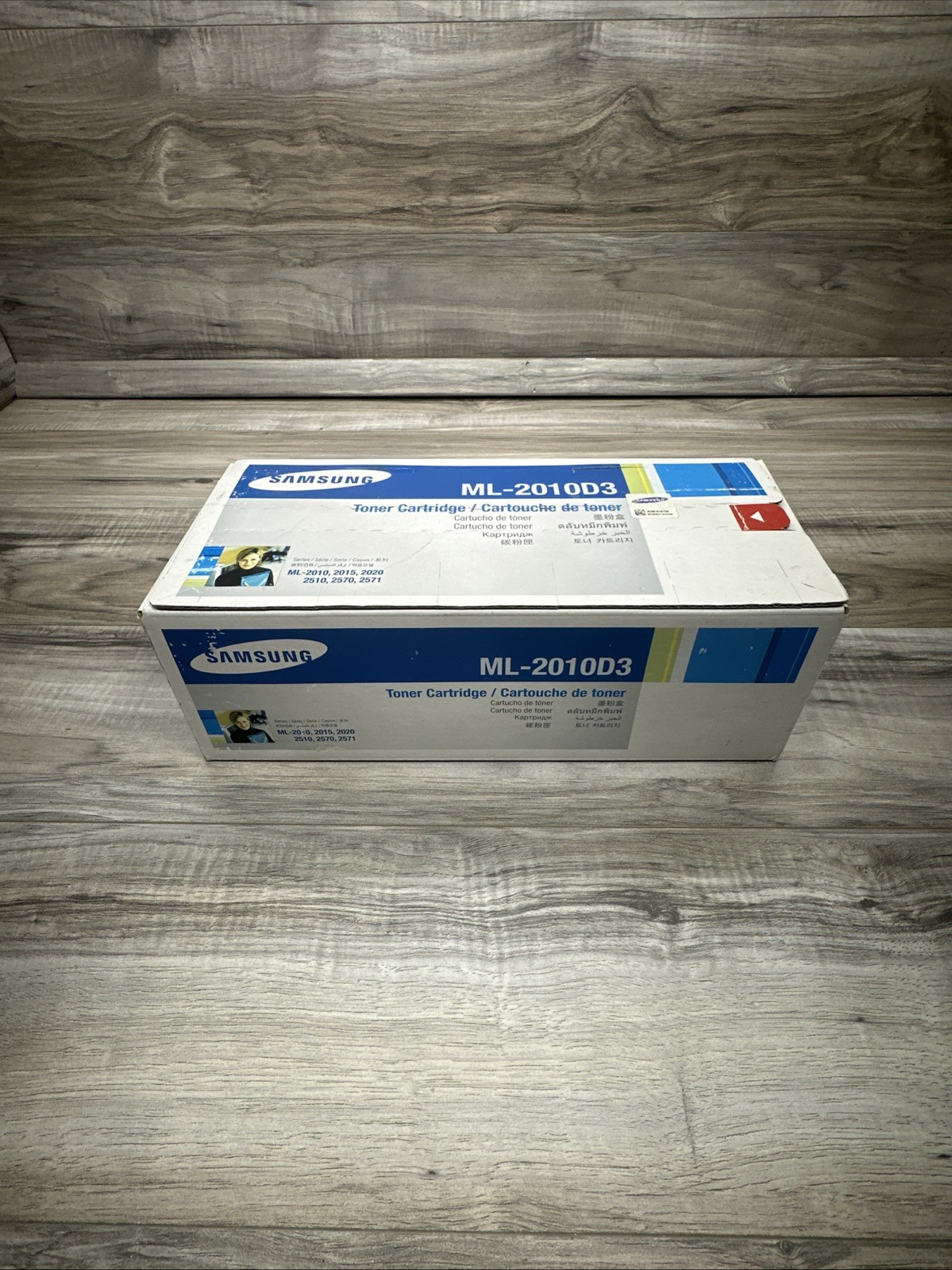 GENUINE SAMSUNG ML-2010D3 / ML2010D3 BLACK TONER SEALED BOX