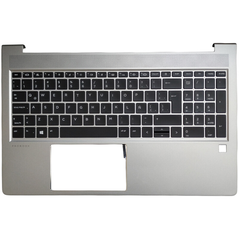 NEW FOR HP Probook 655 650 G8 Spanish/Latin Keyboard Upper Case Palmrest Cover