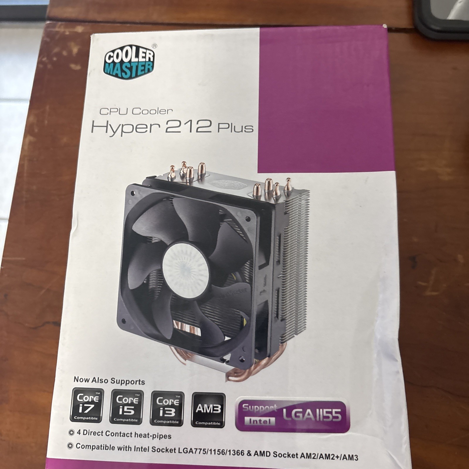 Cooler Master Hyper 212 Plus CPU Cooler Never Used