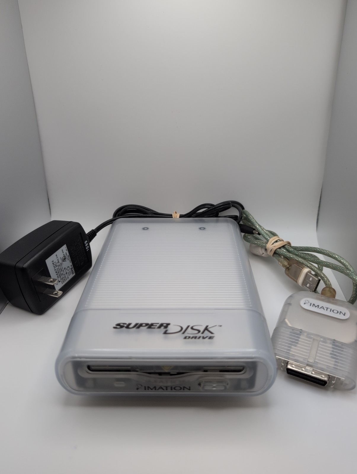 Imation SuperDisk USB Drive SD-USB-M2 Mac 120MB LS-120 Floppy