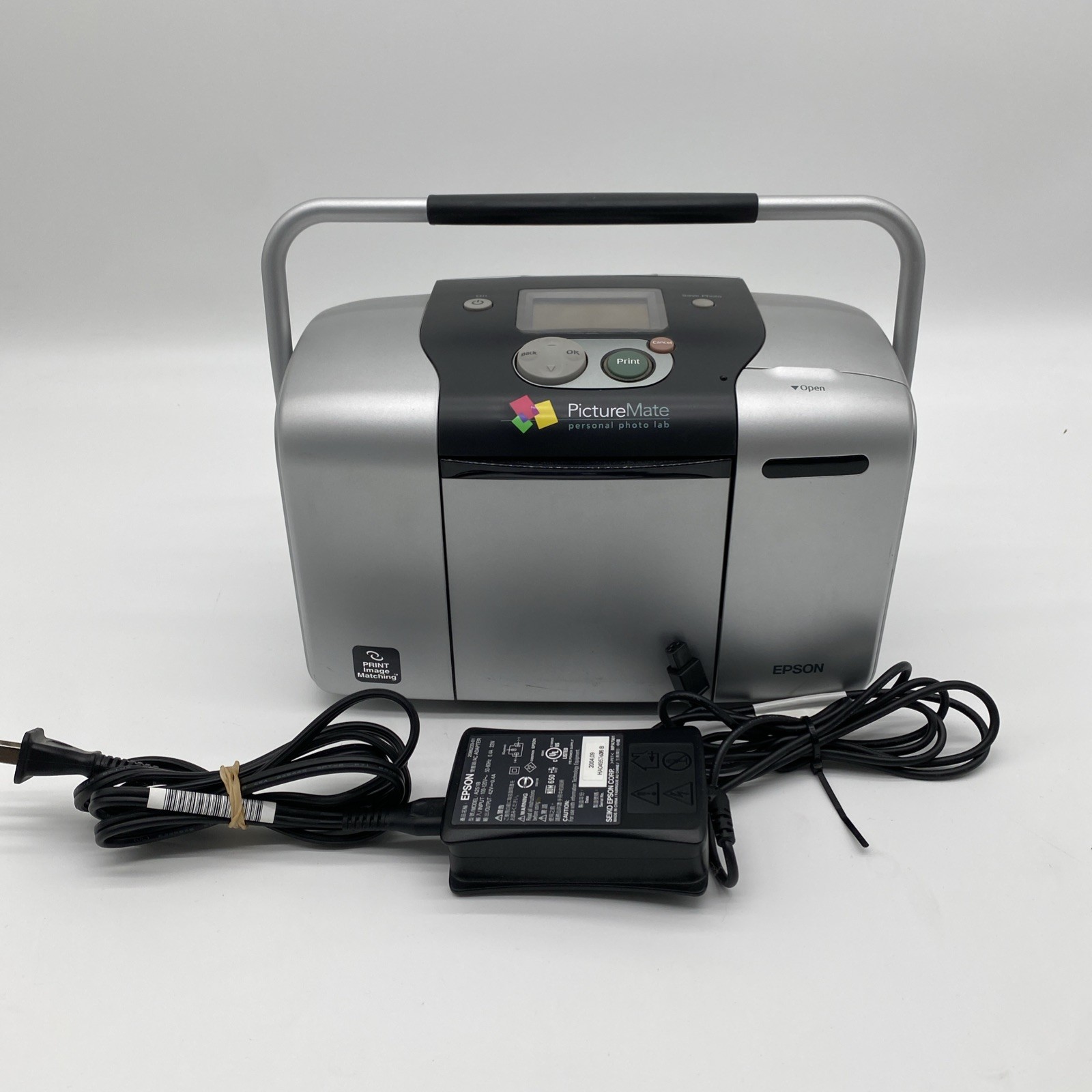 Epson Picture Mate Portable Photo Printer Personal Photo Lab Home B271A No Ink