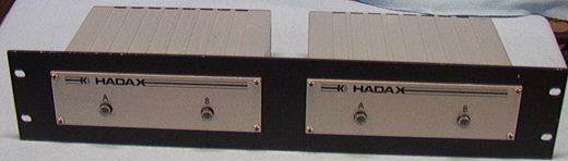 pair of HADAX (now ADC)  switches in 19" Rackmount