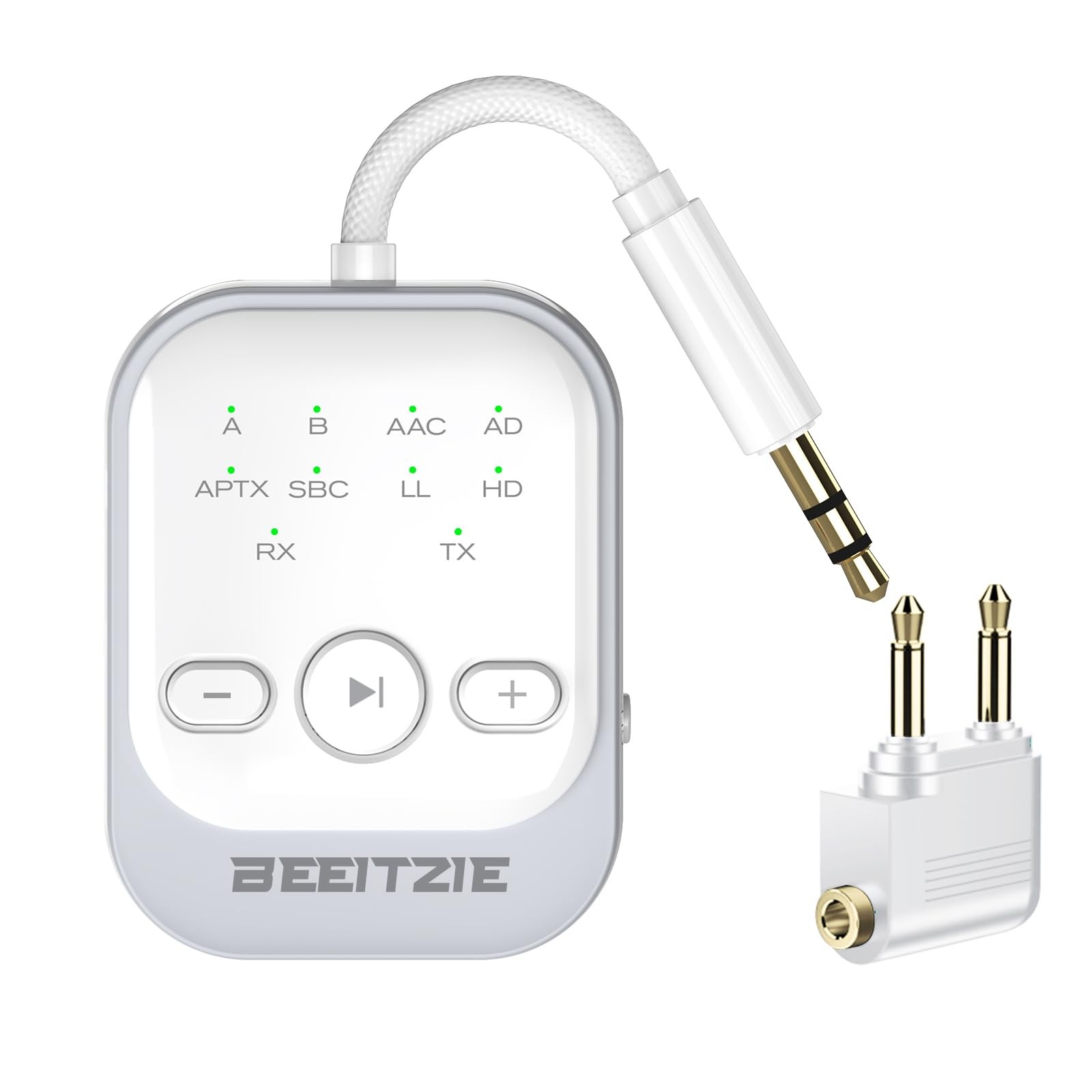 Ultra Bluetooth 5.4 Transmitter & Receiver,2-in-1 Wireless Audio Transmitter ...