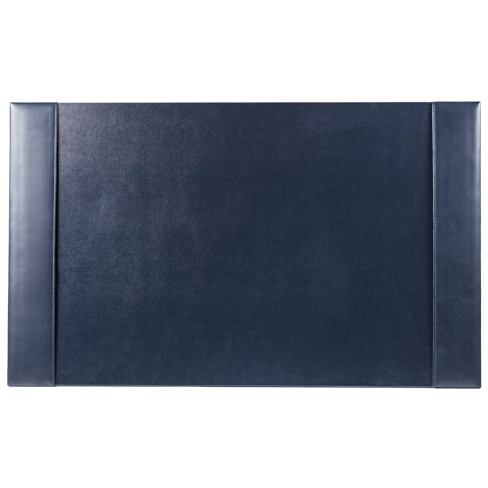 Bonded Leather Desk Pad with Side Rails - Luxury Leather Desk Blotter