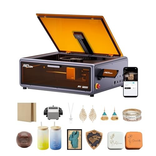 20W Laser Engraver Machine, Touch Screen, Auto Focus, Wood Metal
