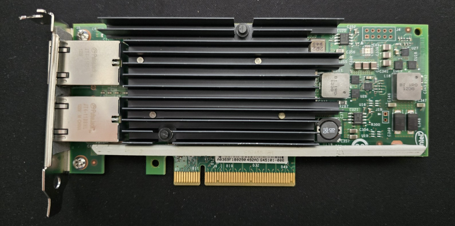 Sun Oracle  7014776 Intel G58497 Dual-Port 10GbE Base-T Gen2 PCIe NIC