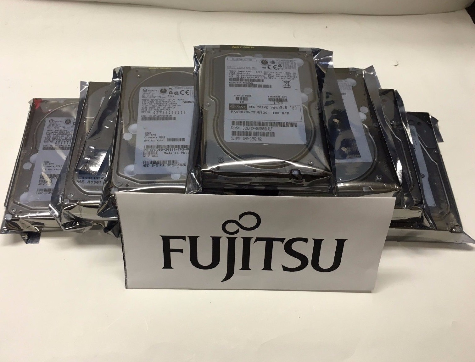 FUJITSU MAX3147RC 146GB 3.5" HARD DRIVE SAS 15K