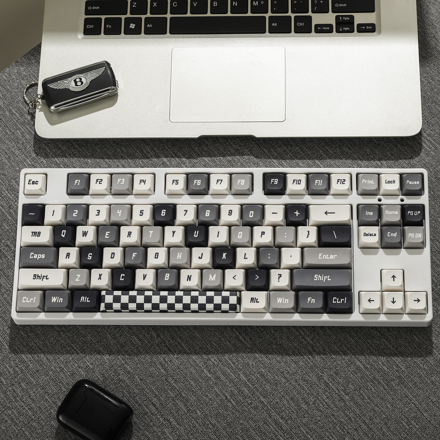 DIY No Color Theme Keycap PBT XDA Profile 125 keys  for Cherry MX