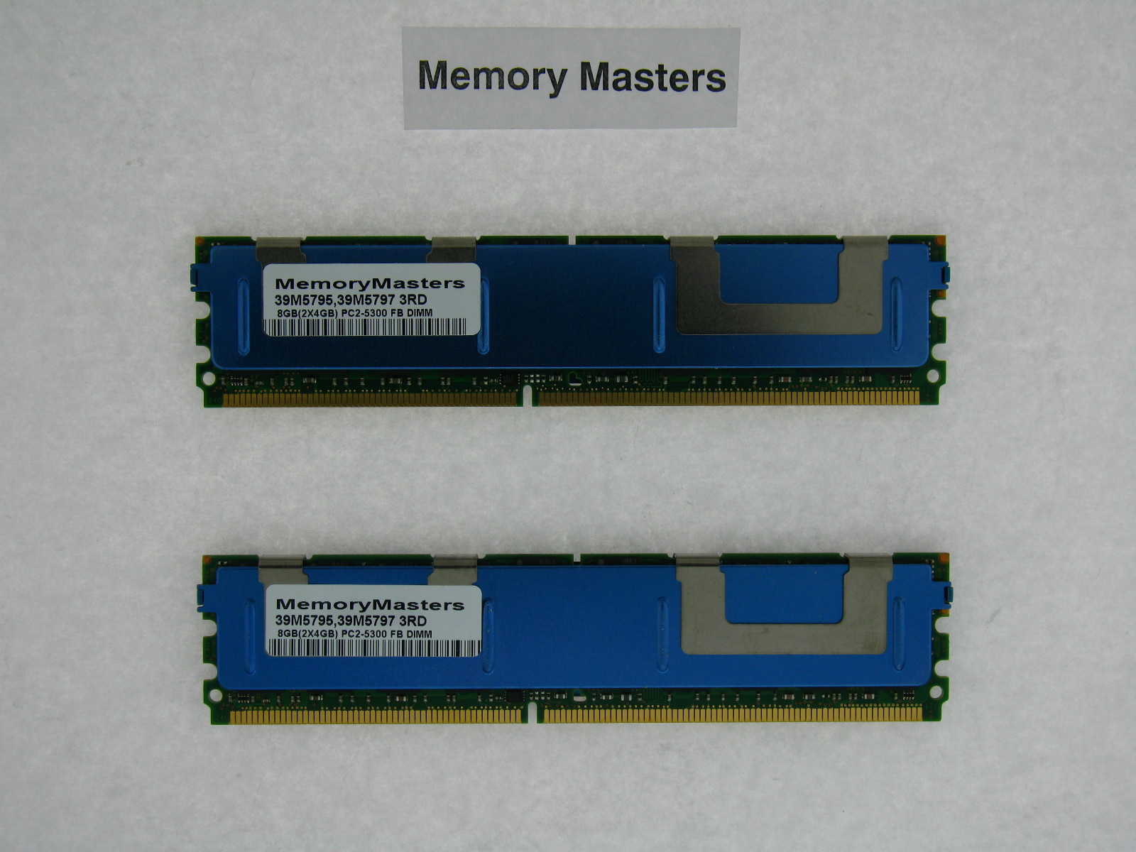 39M5797 8GB  (2x4GB) Memory for IBM System xSeries FBDIMM 2 Rank X 4