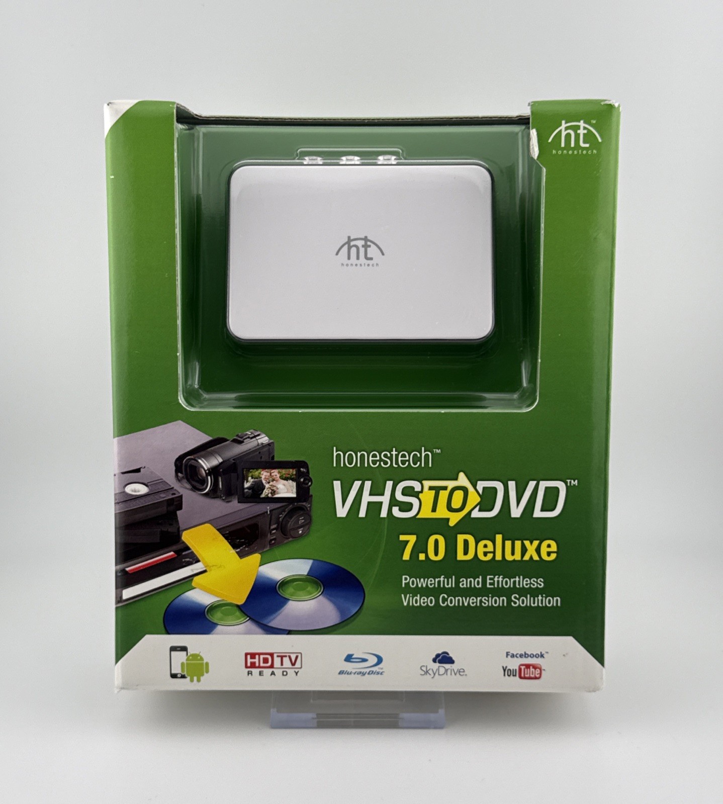 Honestech VHS To DVD 7.0 Deluxe VIDBOX Video Conversion Solution New In Box