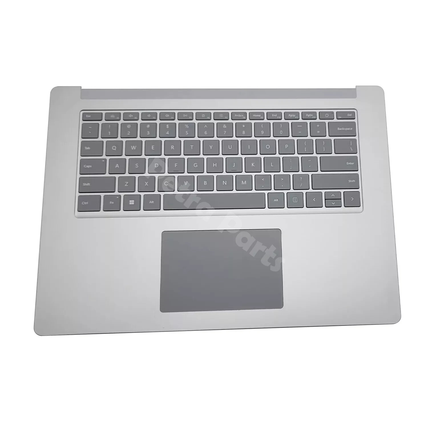 For Microsoft Surface Laptop 3 15" 1873 Palmrest 1953 Keyboard Silver 1x