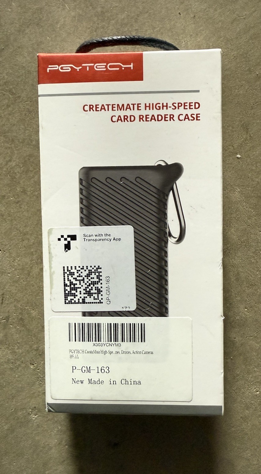 PGYTECH CreateMate High-Speed Card Reader Case #P-GM-163