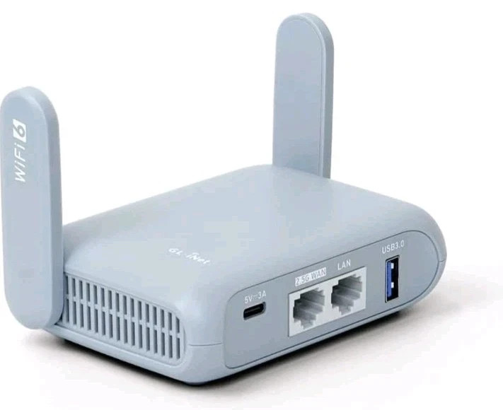 Beryl AX (GL-MT3000) Pocket-sized AX3000 Wi-Fi 6 Travel Router