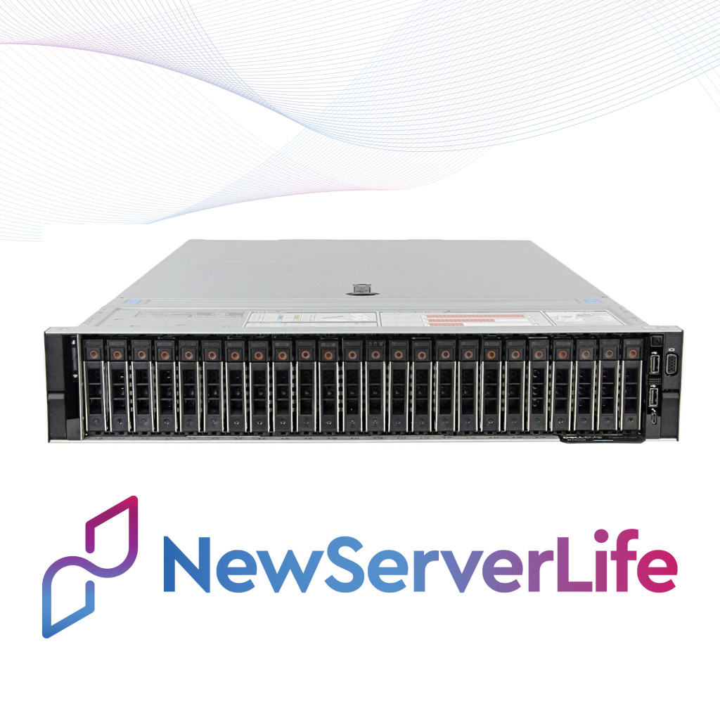 DELL R740xd 24SFF Server 2x Gold 6136 3.0GHz =24 Cores 64GB H730p 4xRJ45