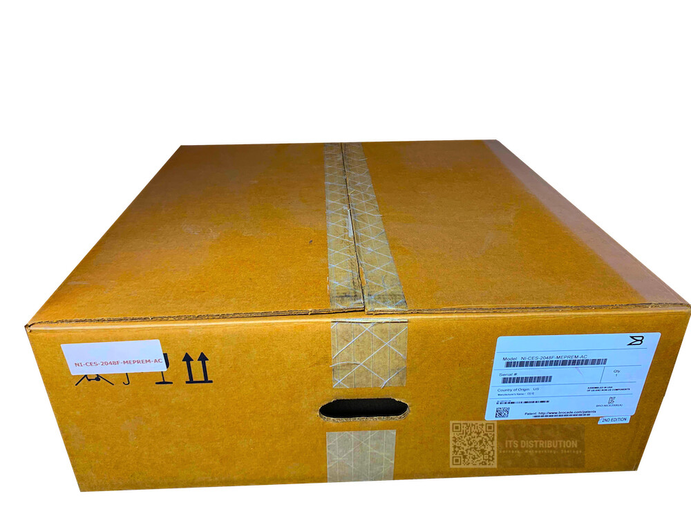 NI-CES-2048F-MEPREM-AC I Brocade NetIron 2048F Carrier Ethernet Switch OPEN BOX