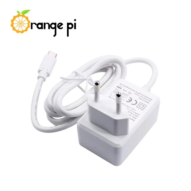 Orange Pi 5V/5A USB-C Power Adapter for Orange Pi 5 Pro/Plus/Ultra/CM5