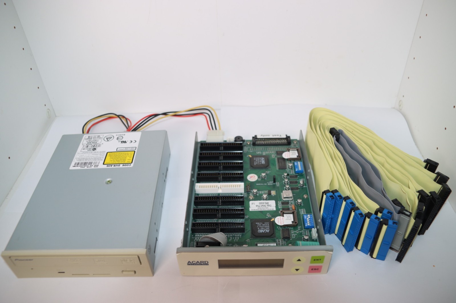 Acard ARS-2030D, Pioneer DVR-A06 & Hung Fu Ribbon Cables