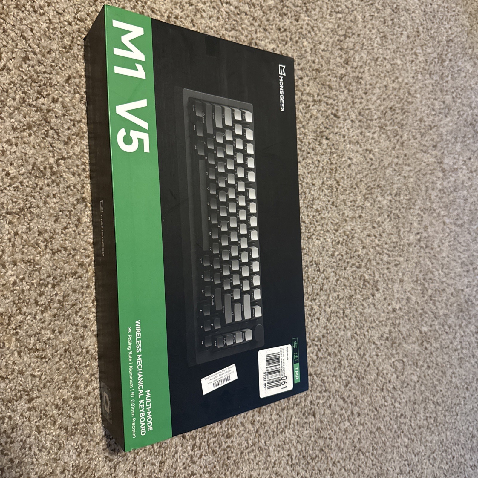 MONSGEEK V1 M5 Multi Mode Wireless Mechanical Keyboard Black
