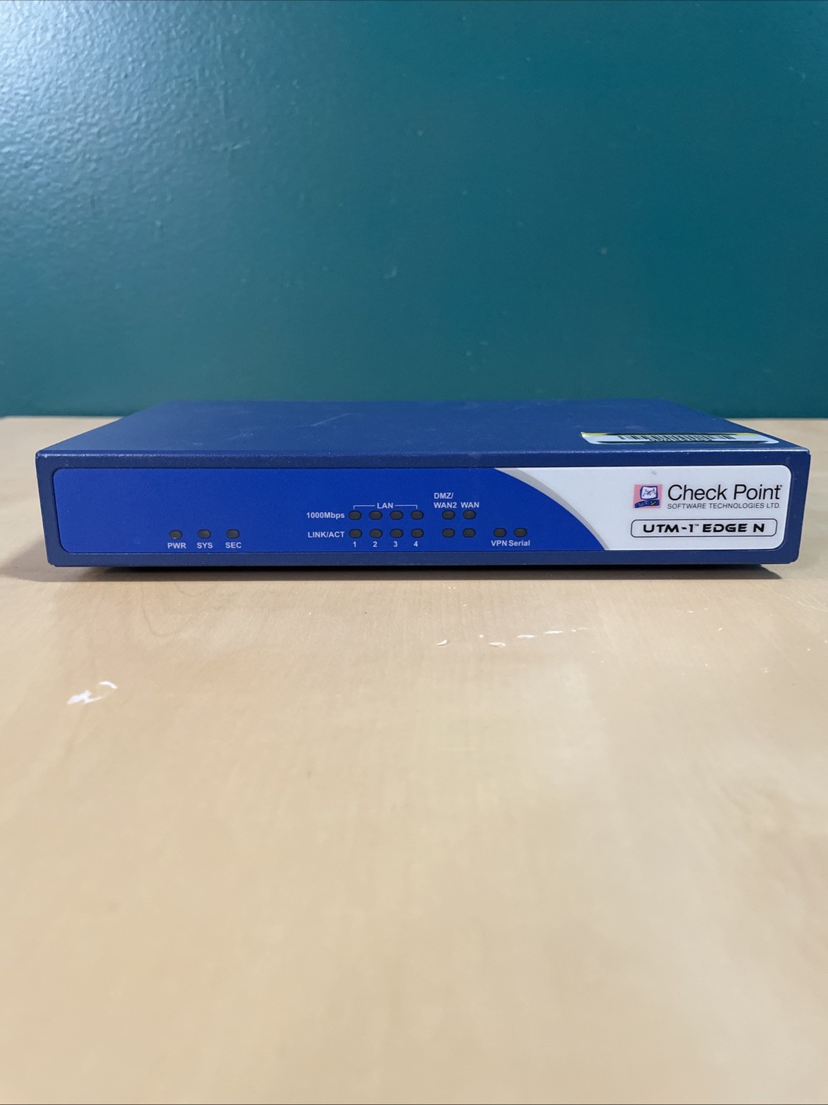 Check Point UTM-1 Edge N SBXN-100-1 Software Technologies Tested Working