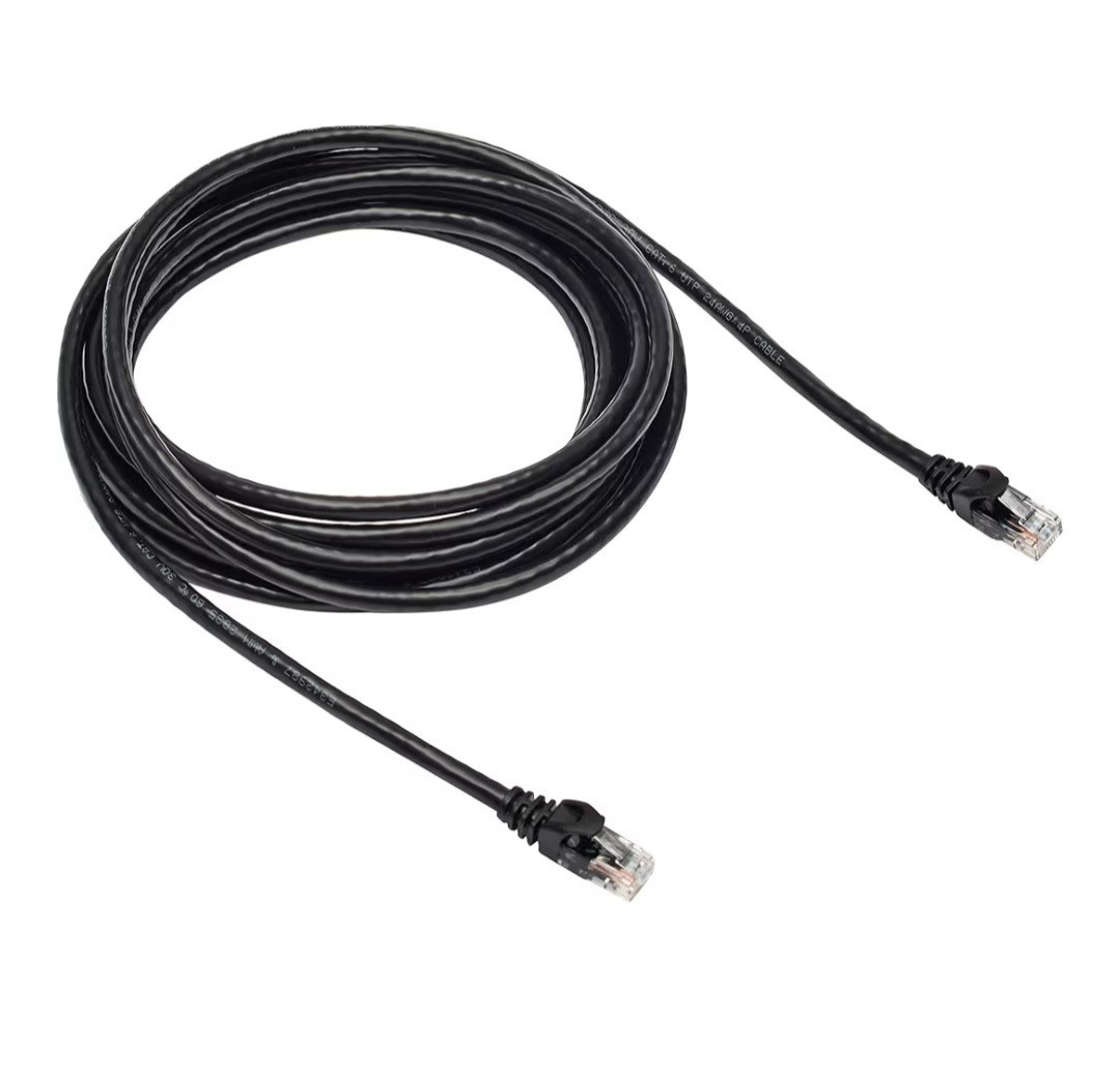 Amazon Basics RJ45 Cat-6 Ethernet Patch Cable, 1Gbps, Gold-Plated 14 ft Set Of 3