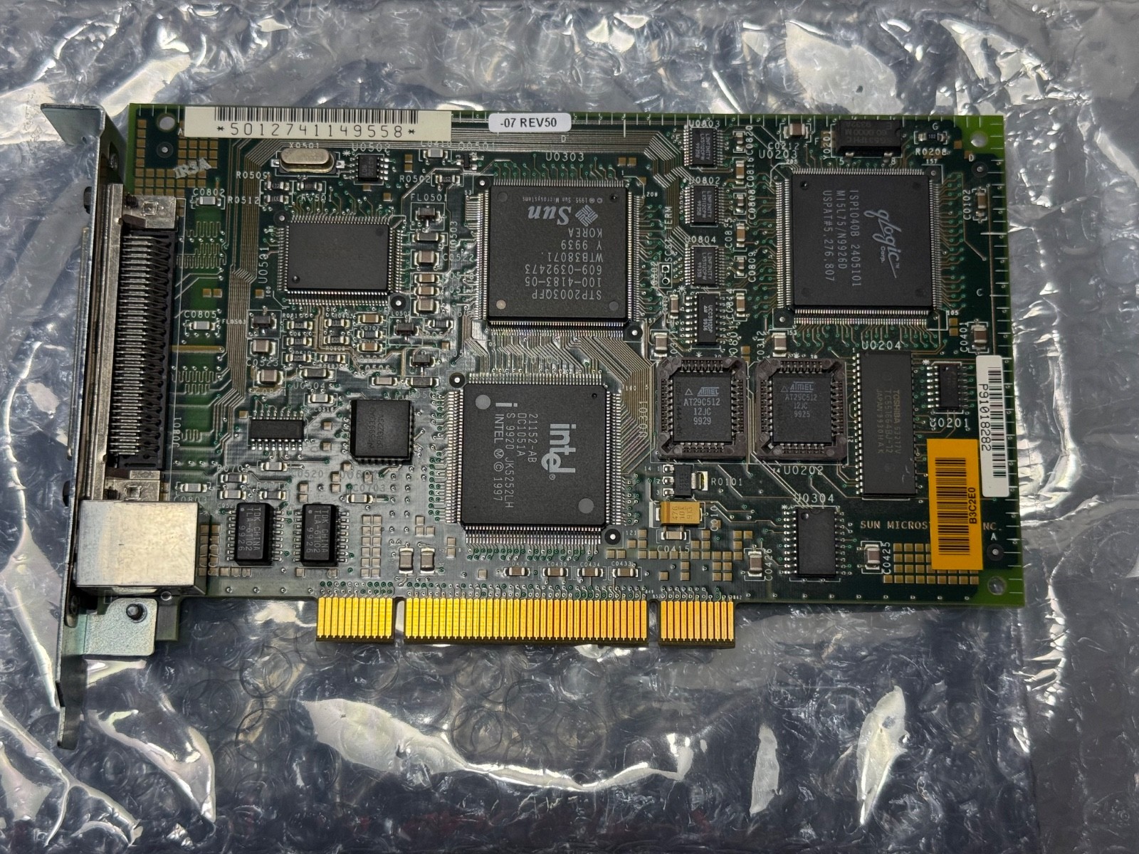 Sun Single-Ended Ultra/Wide SCSI/FastEthernet (SunSwift PCI) X1032A 501-2741