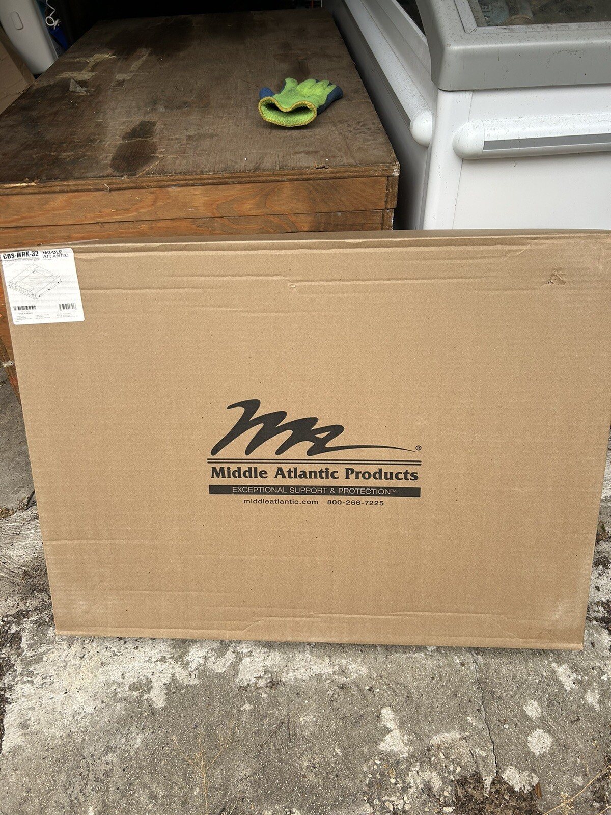 Middle Atlantic CBSWRK32 Skirted Wheelbase with 4 Fine Floor Casters WRK-32