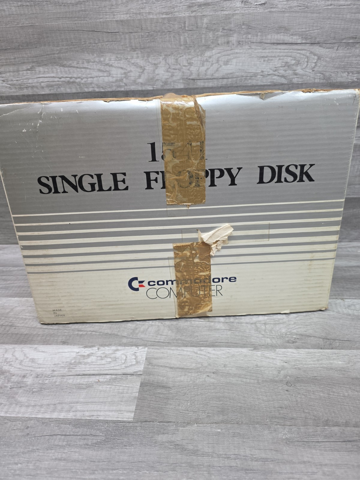 Commodore Computer 1541 Single Floppy Disk Drive In Original Box Untested AS IS
