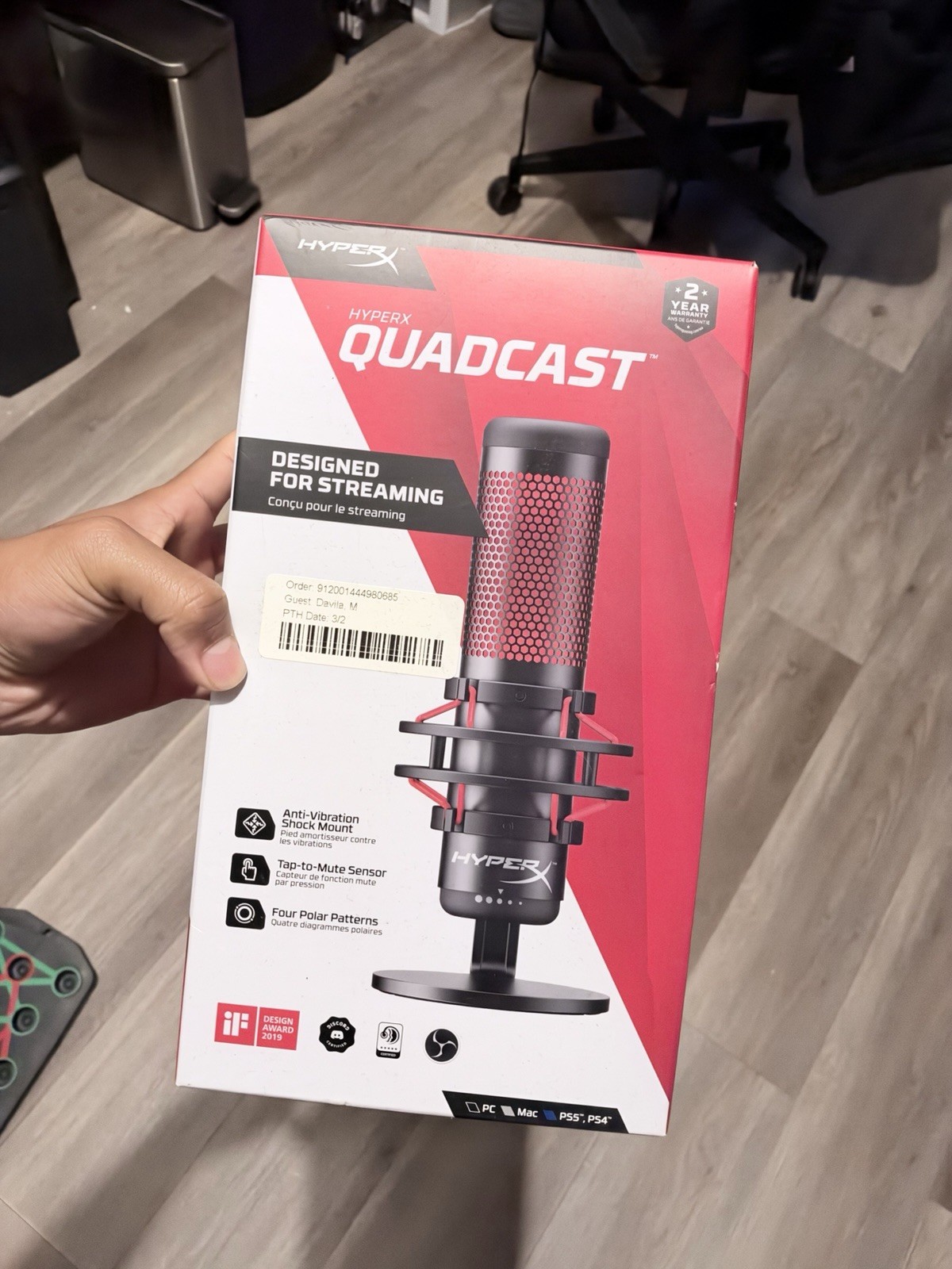 HyperX Quad cast