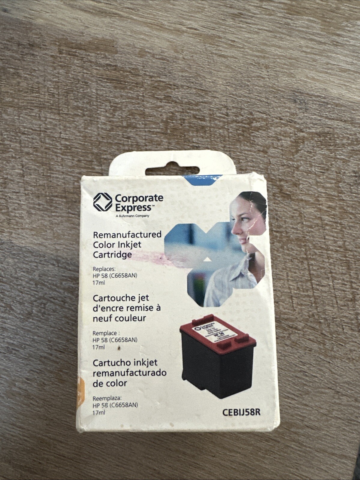 Corporate Express Ink Jet Cartridge CEBIJ58R Tri-color