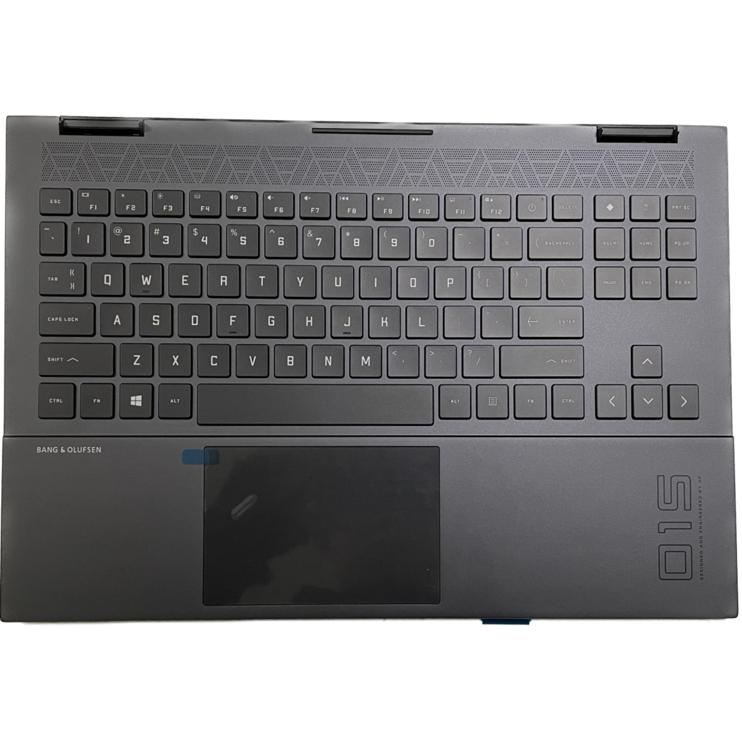 New For HP OMEN 15-EK 15-EN Palmrest Colorful Backlit Keyboard Touchpad Black US