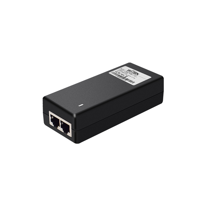 WITEK WI-POE51-24V 2GE PoE Injector with 2*RJ45 Port * Support Ubnt