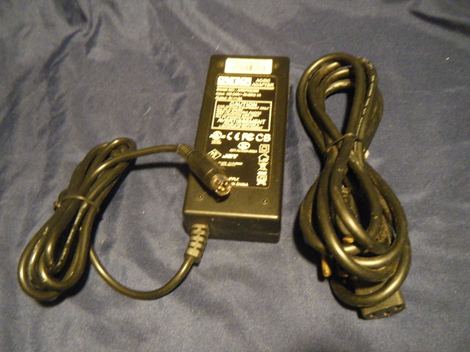 New STS High Ampage (6A), 5V Volt AC Adapter Power Supply with 4-pin & wall cord
