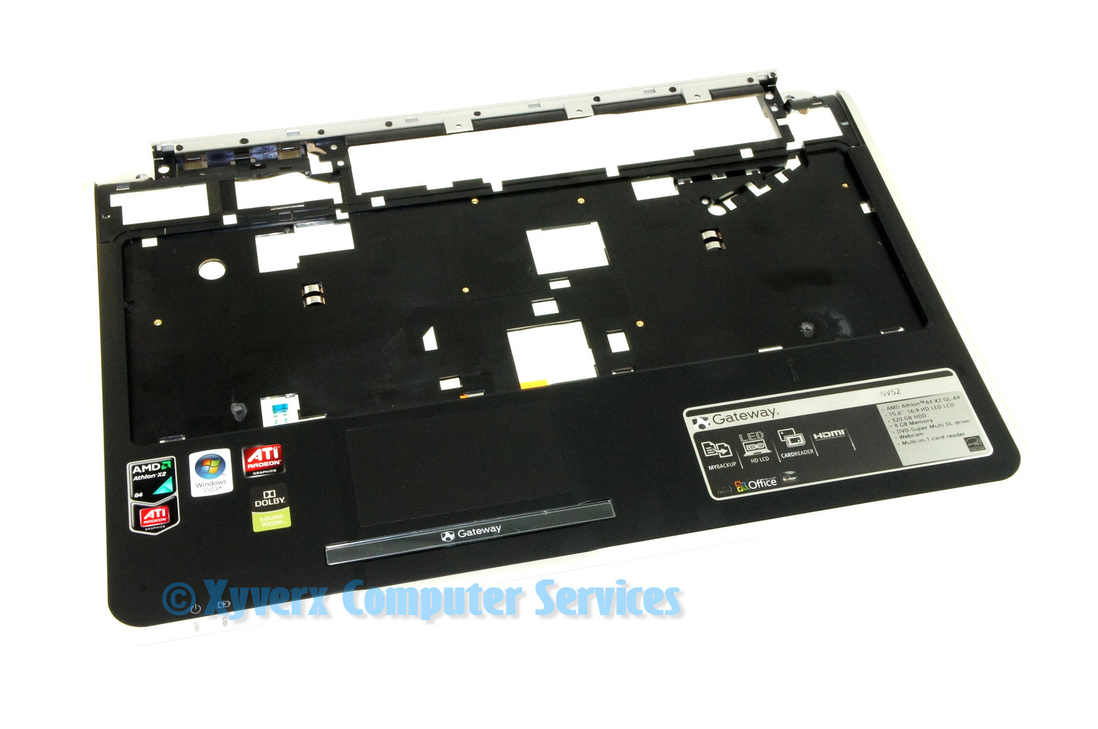 604BU28003 ORIGINAL GENUINE GATEWAY TOP COVER PALMREST MS2274 (GRD C) (BD13)