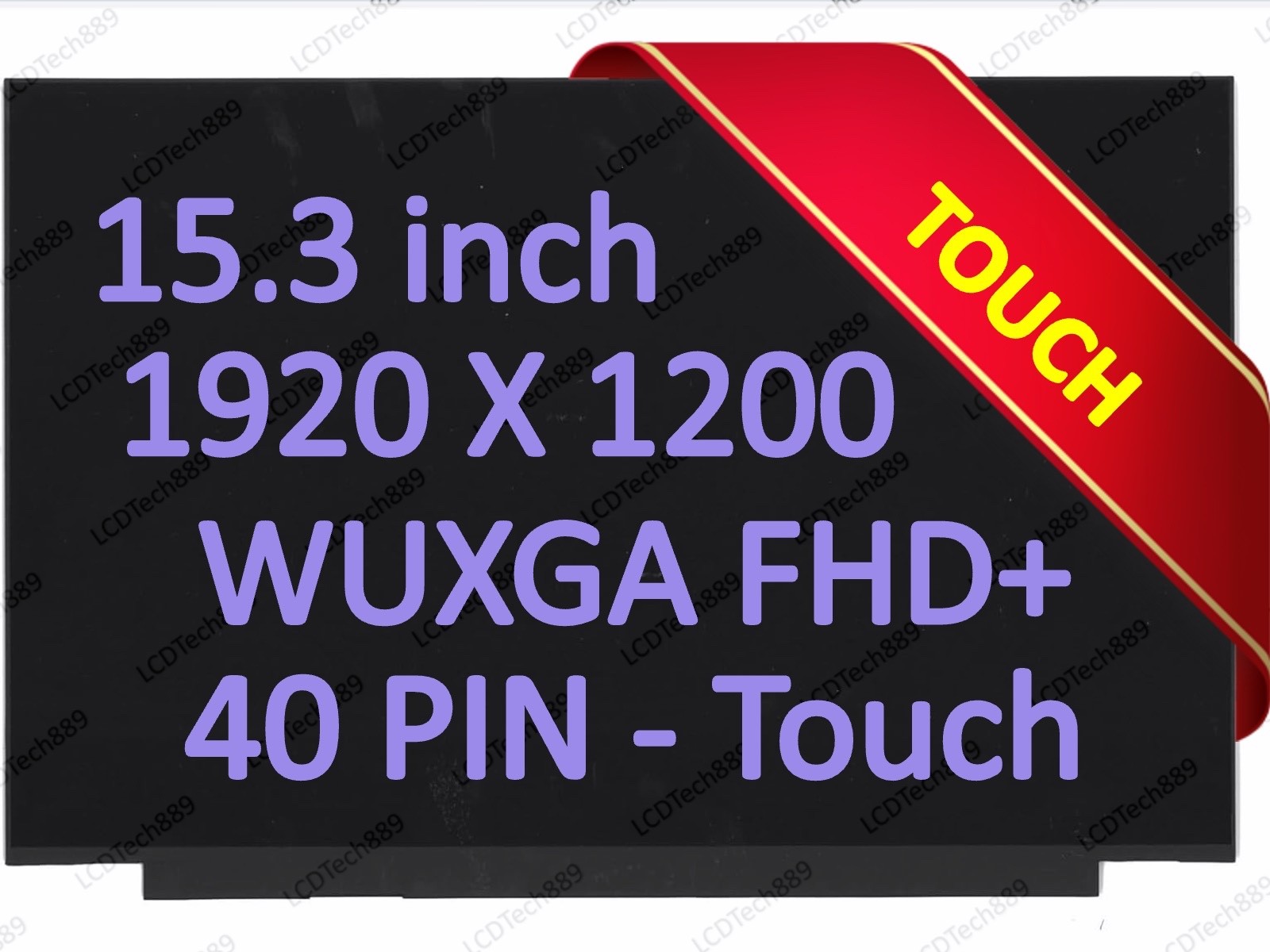 NV153WUM-T41 B153UAK01.0 15.3" LCD TOUCH SCREEN Display Panel 1920×1200 40PINS