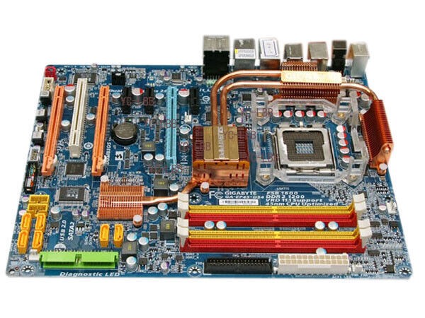 For GIGABYTE EP45-DS4 motherboard P45 LGA775 4*DDR2 16G ATX Tested ok