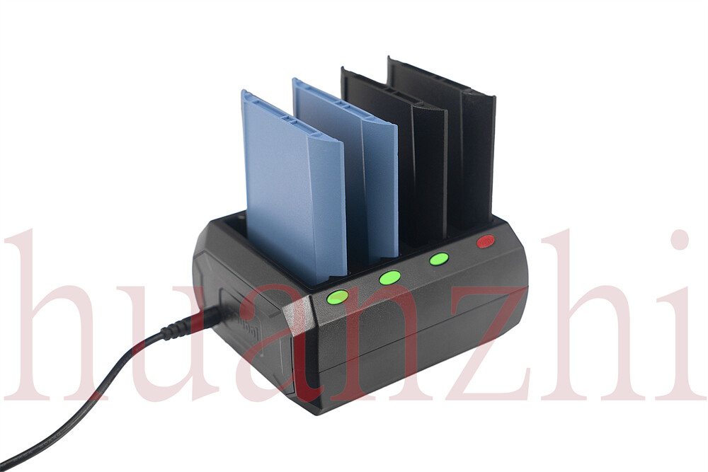 Lot For Zebra  TC51 TC56 TC52 57 4-Slot Battery Charging Cradle +Adapter