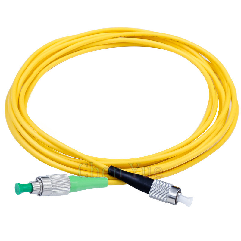 10pcs 2M PVC SM Simplex FC/APC-FC/UPC Fiber Optic Jumper Cable Fiber Patch Cord