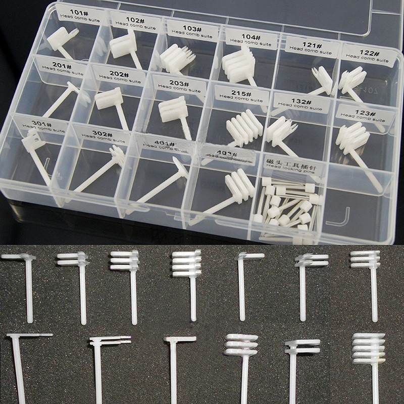 New 37 Pcs PRO Hard Disk Swap Repair Head Tools for 2.5" & 3.5" SAS SCSI Comb &