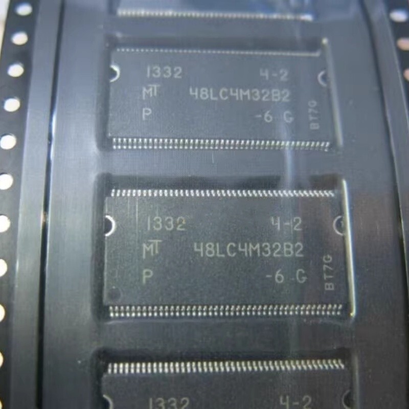 （5pcs）NEW MT48LC4M32B2P-6:G 4Mx32bit SDRAM Memory chip IC