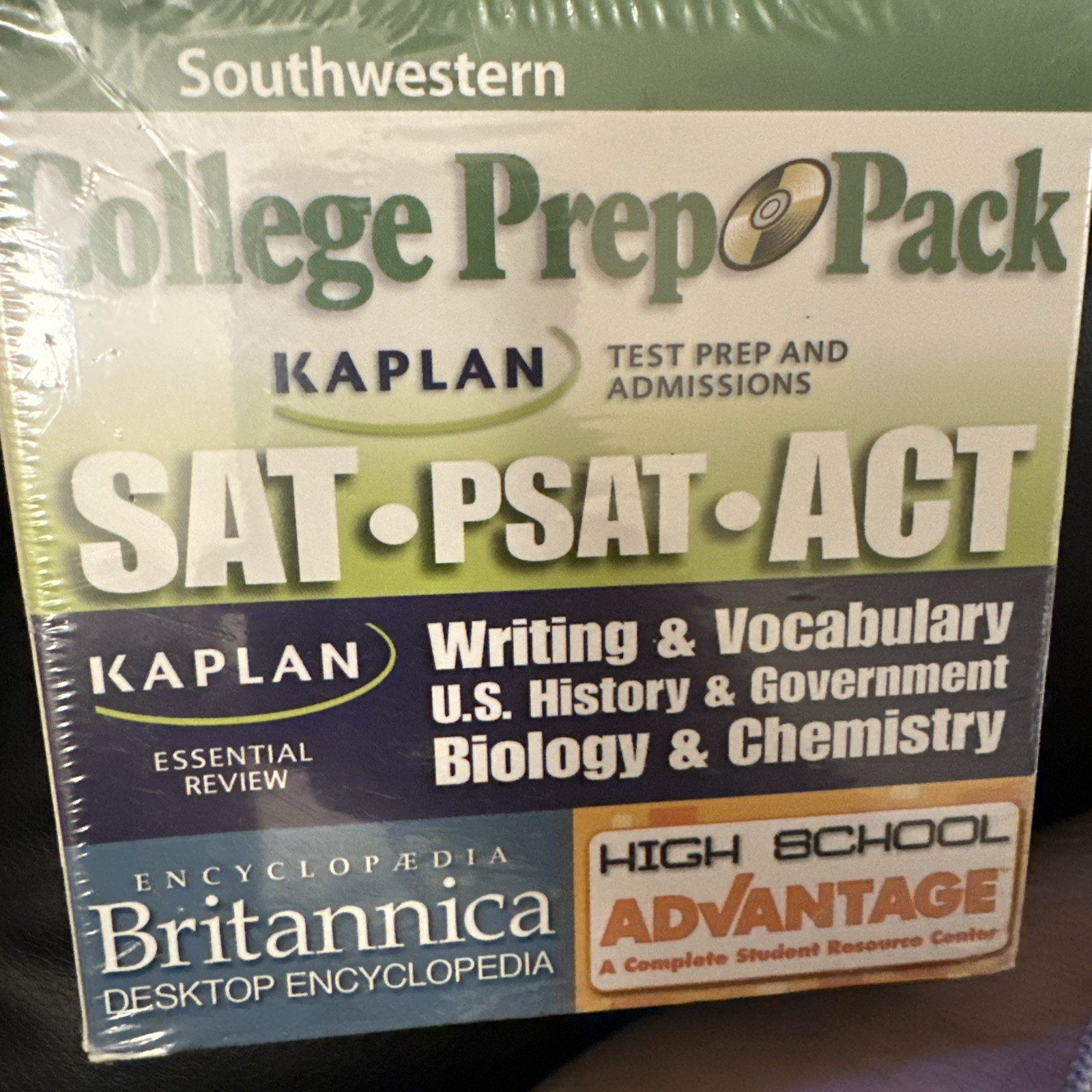 SouthWestern Advantage College Prep Pack KAPLAN ACT SAT PSAT
