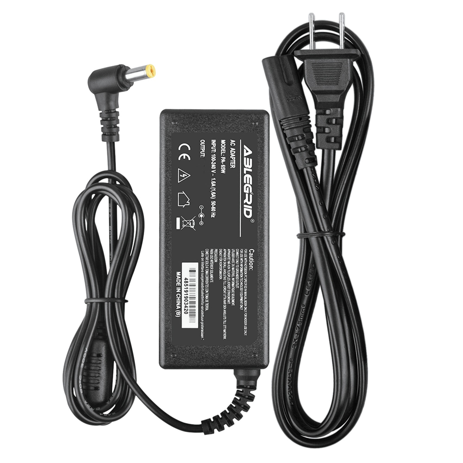 AC Adapter Charger For Acer Aspire Z1-612 Z1-621 Z1-621G All-in-One Power Cord