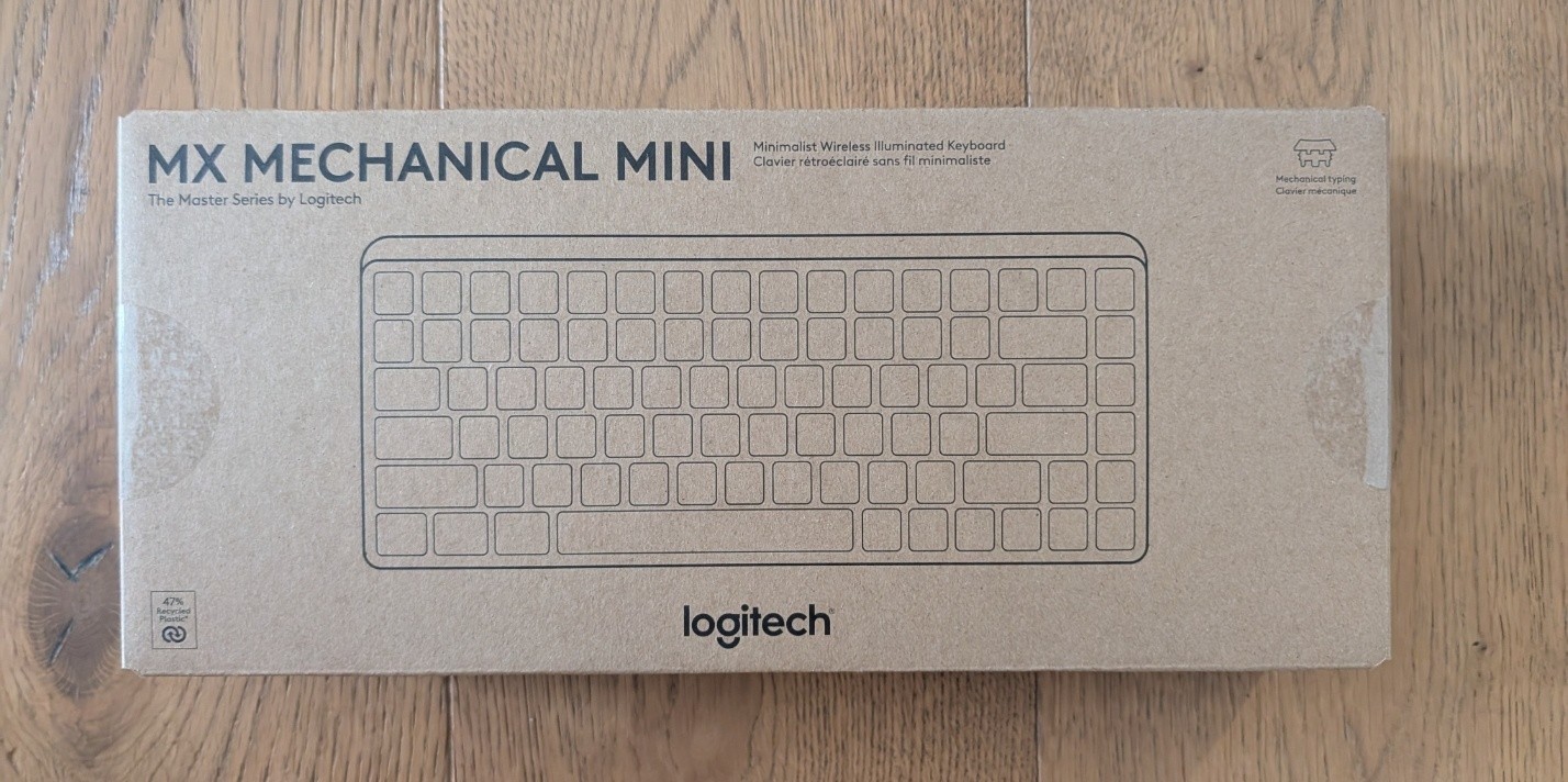 Logitech MX Mechanical Mini Keyboard (Minimalist Wireless Illuminated Keyboard)