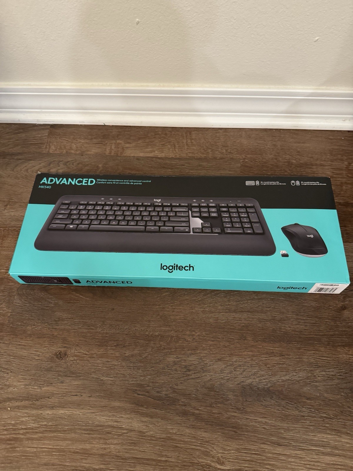 Logitech Advanced MK540 Keyboard Mouse Combo New Sealed