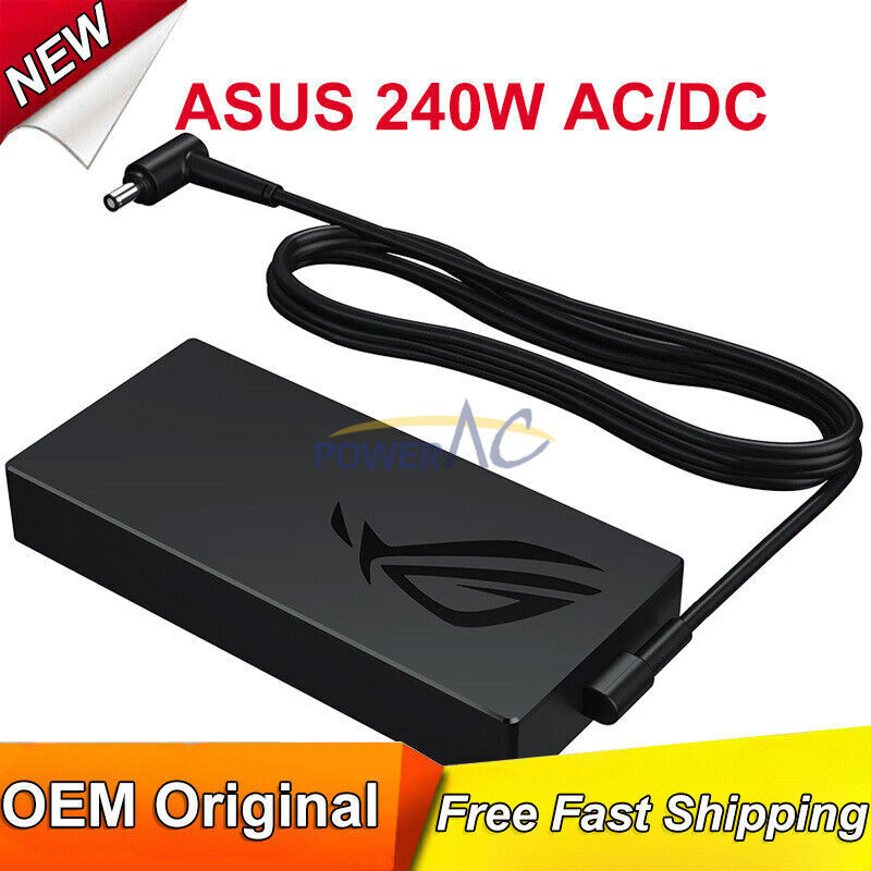 Genuine 240W Laptop Charger for ASUS ROG GU603HM-K8004T AC Adapter 3.7*6.0mm