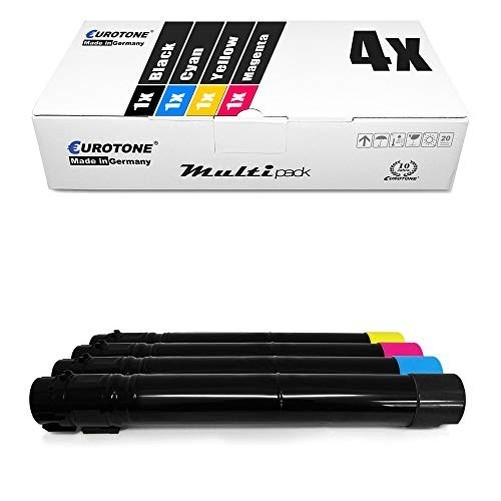 Eurotone 4x Laser Toner Cartridge Compatible with Xerox 106R01566+106R01569