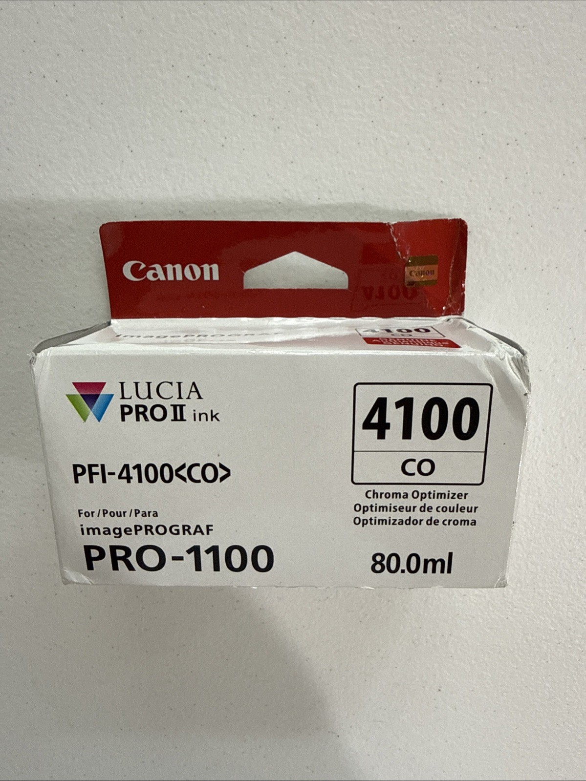 Canon Original PFI-4100 CO 80mL Chroma Optimizer Ink Tank - 6787C002