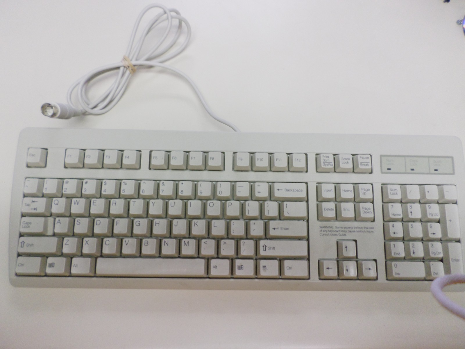 NMB Technologies Wired AT Keyboard Model RT2257TW