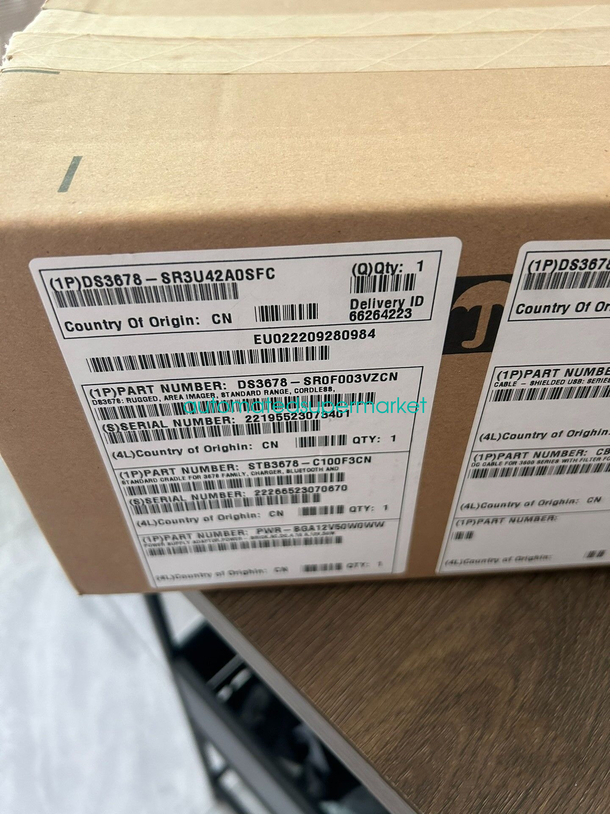 1PC NEW ZEBRA DS3678-SR3U42A0SFC Wireless barcode gun Shipping by DHL/FedEX