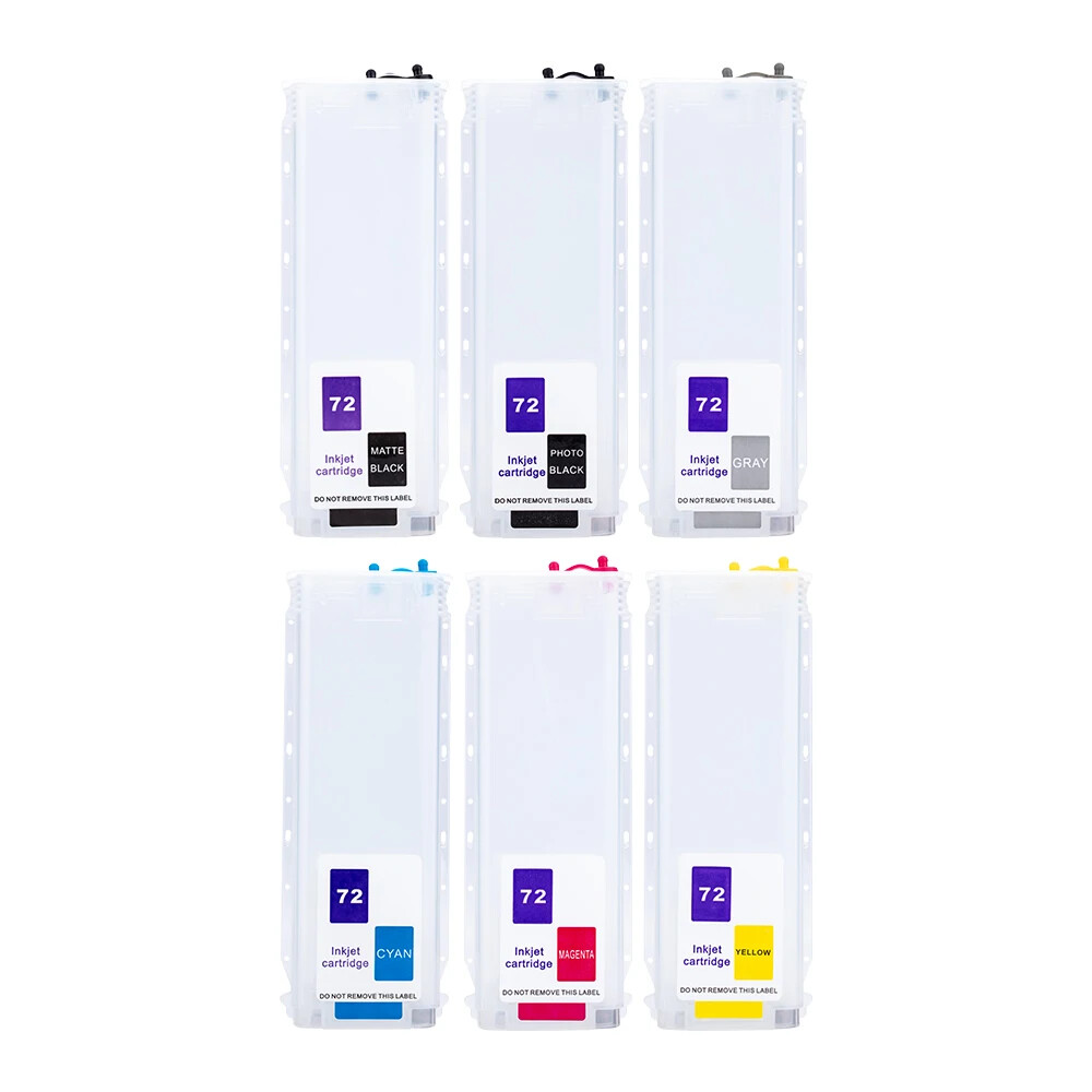 Refillable Ink Cartridge for HP Designjet T790 T795 T770 T1120 T1200 T1300 T620