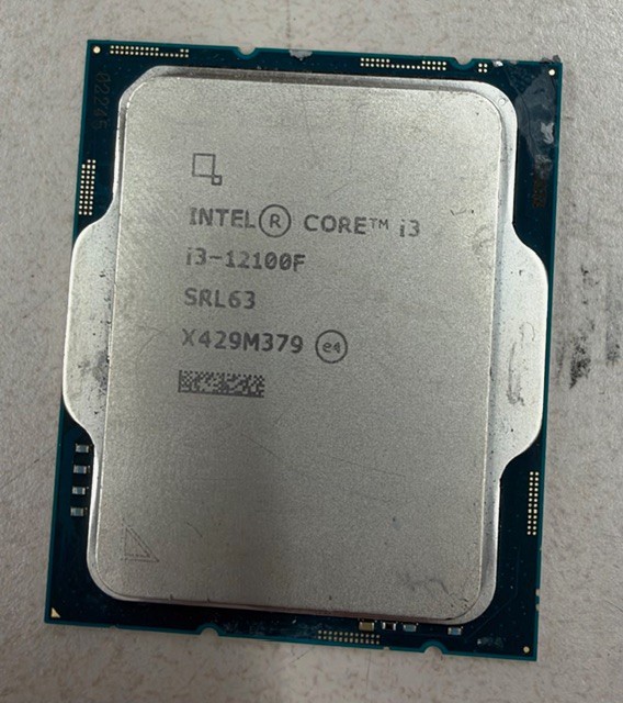 Intel CCore Processor i3-12100f